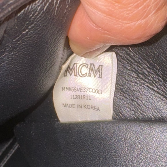 MCM Small Stark Side Studs Backpack in Visetos - UNISEX - Picture 9 of 16